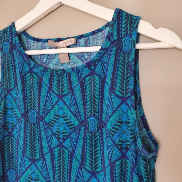 FOREVER 21 | Tribal Print Midi Dress | M - Picture 4 of 8